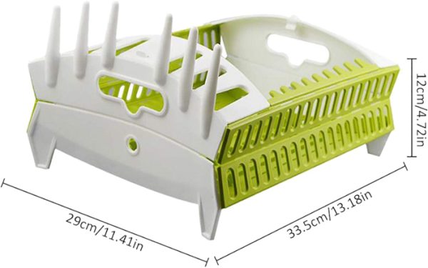 11400789399634_-3f3d31a860 Органайзер – сушарка Collapsible Dish Rack ∙ Складна кухонна підставка для сушіння посуду
