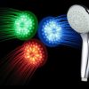 Світлодіодна насадка для душу Led Shower Душова лійка з підсвіткою, що змінюється від температури води