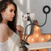 12966453725618_-dcf2db0b62 Набір блогера Professional Live Stream Кільцева світлодіодна LED лампа – кільце з гнучким тримачем телефону ∙ Тепле/холодне світло ∙ USB підключення