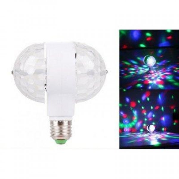 13068927560740_-a714e08d3d Диско - лампа з патроном, що обертається Led lamp RGB Диско куля