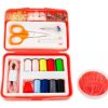 Компактний набір для шиття Insta Sewing Kit tasy ∙ Швейний набір для дому ∙ Нитки / голки / шпильки / ножиці / сантиметр / наперсток