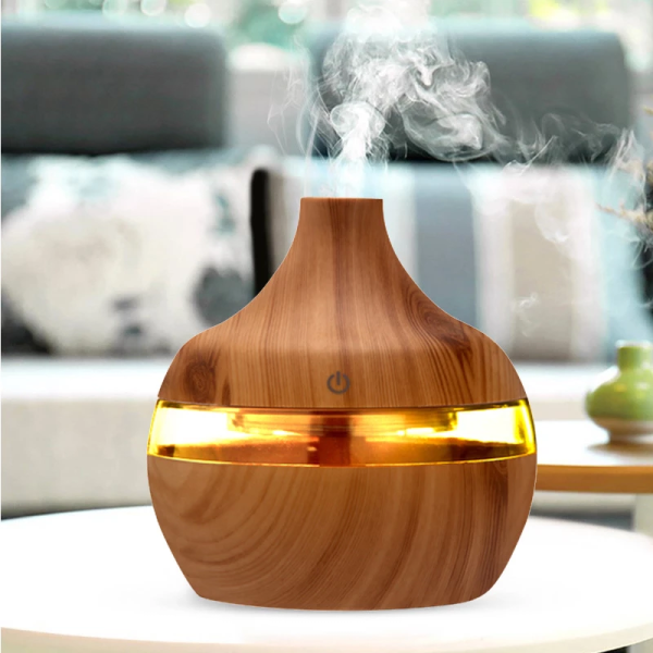 Зволожувач повітря Mini Atomization Humidifier з підсвічуванням ∙ Ультразвуковий кліматичний міні зволожувач для будинку