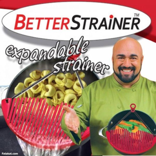 Універсальний друшлаг - накладка для зливу води BETTER STRAINER Друшляк | сито | ситечко