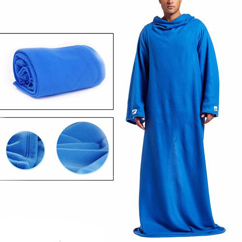 Ковдра-плед з рукавами Snuggie Снаггі | теплий рукоплед | плед-халат PR3