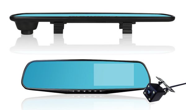17573514464721_-fb0aae7d1d Відеореєстратор - дзеркало Dvr L9000 Full HD Автомобільний реєстратор із двома камерами