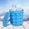 Силіконове відро - форма для льоду льодниця для охолодження напоїв Ice Genie