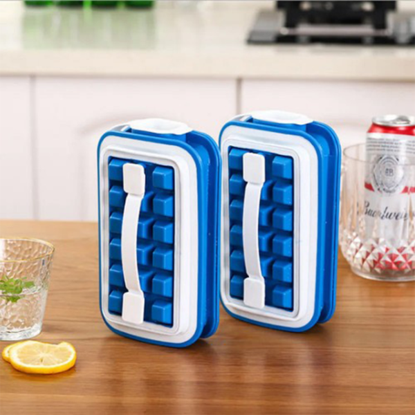 Льодниця герметична Fill&Carry Without Spilla 18 кубиків ∙ Контейнер – льодовиця ∙ Форма для льоду