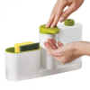 Органайзер для кухні Sink Tidy Set 3 в 1 Дозатор миючих засобів + дозатор мила + тримач кухонного приладдя