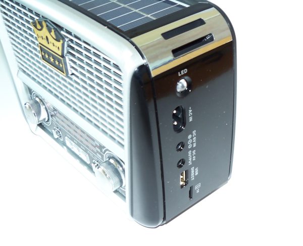 18930171183284_-347a7a9138 Радіоприймач Golon RX-455S Solar із сонячною панеллю Портативна колонка з радіо, MP3, USB