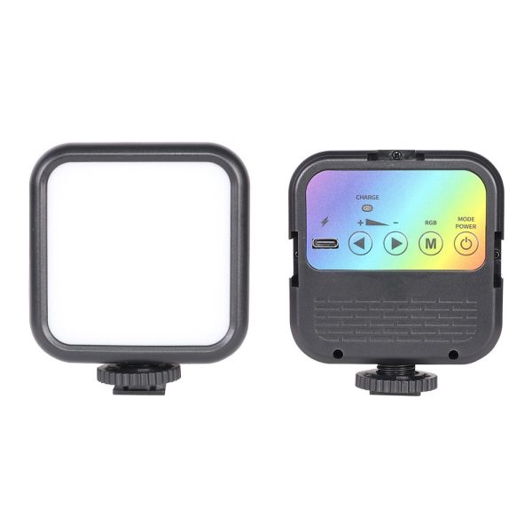 19443240693021_-769820c709 Лампа LED RGB з кріпленням для телефону WR-R1 ∙ Студійне накамерне світло 3000-7000K
