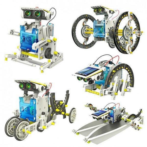 20818639794868_-1ba602af77 Робот-конструктор Solar Robot 13 в 1 на сонячній батареї