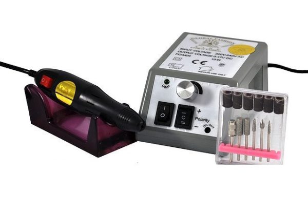 21665835626607_-000f9717a3 Фрезер для манікюру Manicure Pedicure set Mercedes-2000 з набором фрез, 10 Вт Armor grinder