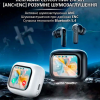 21847933196829_-162610e940 Бездротові навушники LX10 TWS Earbuds в зарядному кейсі з кольоровим LED дисплеєм