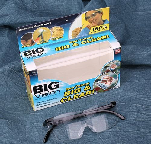 24654123931701_-9c87742f2c Збільшувальні окуляри - лупа Big Vision 160%