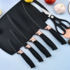 Кухонний набір ножів та аксесуарів Kitchenware Set, 20 предметів ∙ Інструменти для кухні з підставкою та обробною дошкою