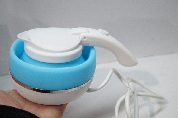 Портативний складний силіконовий чайник Foldable Kettle електричний чайник електрочайник