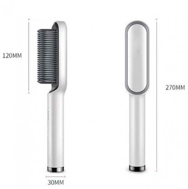 Розчіска – випрямляч Hair Straightener 909B для випрямлення волосся ∙ Праска щітка з турмаліновим покриттям ∙ 6 температурних режимів