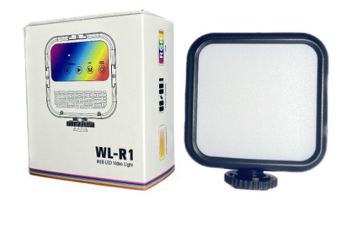 27441034980799_-7de5912335 Лампа LED RGB з кріпленням для телефону WR-R1 ∙ Студійне накамерне світло 3000-7000K