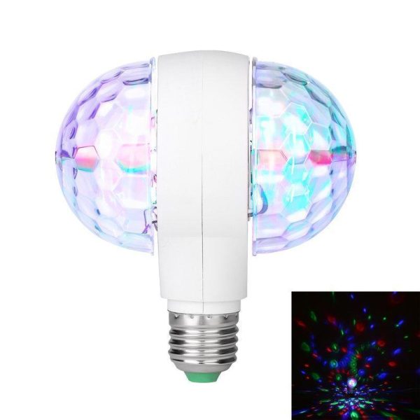27529020913434_-02b1e045ca Диско - лампа з патроном, що обертається Led lamp RGB Диско куля
