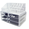 28414532353912_-d0fab4b80e Органайзер для зберігання косметики 4DRAWER Акриловий прозорий настільний ящик - бокс для косметики та біжутерії