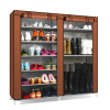 29154041730356_-84d02f55c1 Шафа для взуття Shoe Cabinet тканинний двосекційний органайзер з поличками