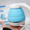 Портативний складний силіконовий чайник Foldable Kettle електричний чайник електрочайник