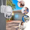 Вулична IP камера відеоспостереження CAMERA IP 360/90 WIFI 2.0mp поворотна з віддаленим доступом