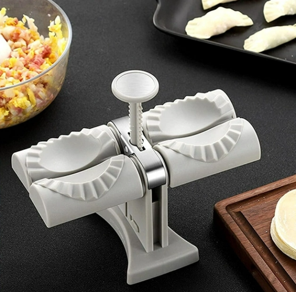 Машинка – прес для приготування вареників та пельменів Dumpling mold ∙ Автоматична форма для ліпки тіста