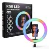 31730552389934_-2f36261a48 Кільцева RGB селфі - лампа, 26 см ∙ Селфі - кільце з пультом MJ26