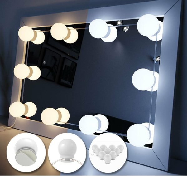 31867924782461_-4f82c63b95 LED лампочки для підсвічування гримерного дзеркала VANITY MIRROR LIGHTS на липучках ∙ Освітлення для макіяжу з регулюванням яскравості ∙ 10 ламп ∙ 3 режими ∙ USB