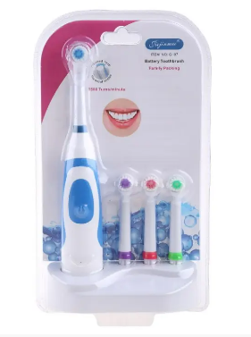 32063701524319_-68110f3d7a Електрична зубна щітка Electric ToothBrush 4 в 1 зі знімними насадками