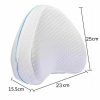 Ортопедична подушка для ніг Contour Leg Pillow гіпоалергенна подушка з пам'яттю