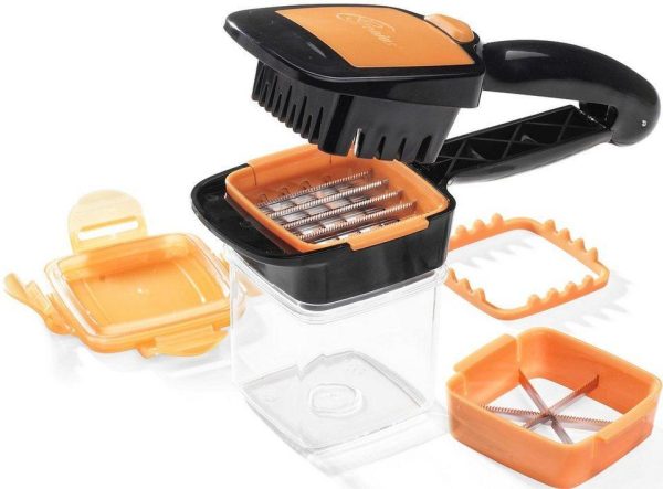 32858618003387_-d13d3ba02f Nicer Dicer Quick Набір для швидкого нарізання 5 в 1 з контейнером ∙ Овочерізка ∙ Яйцерізка ∙ Шинківка Найсер-Дайсер