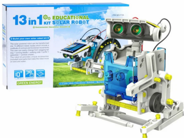 32951980940121_-4d771fc2d9 Робот-конструктор Solar Robot 13 в 1 на сонячній батареї
