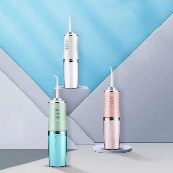 33349370361831_-2651bff075 Портативний іригатор для ротової порожнини ORAL IRRIGATOR з насадками ∙ Електричний іригатор – флосер для зубів ∙ USB зарядка