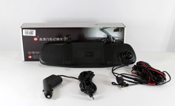 36147994044747_-83c5dad2f7 Автомобільний відеореєстратор - дзеркало DVR 138W з камерою заднього виду