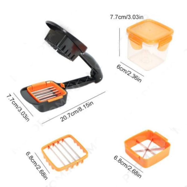 38245104345868_-8de4dbb3f4 Nicer Dicer Quick Набір для швидкого нарізання 5 в 1 з контейнером ∙ Овочерізка ∙ Яйцерізка ∙ Шинківка Найсер-Дайсер