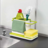 Кухонний органайзер на раковину kitchen Shelf Sink tidy, Зелений