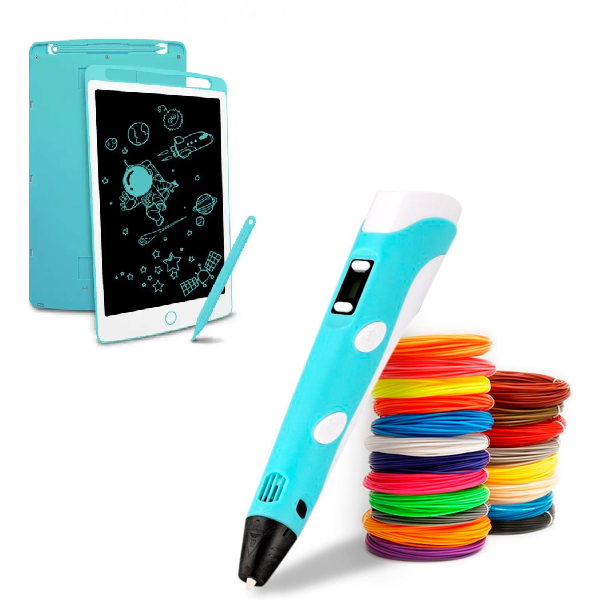 3d-pen-6-bolshoi-nabor-dlia-tvorchestva-3d-ruchka-c-lcd-dyspleem-hrafycheskyi-planshet-100-m-plastyka-y-trafarety-v-komplekte-72922561137178_-e2a14d70f1 3D Pen-6 Великий набір для творчості 3Д ручка з LCD дисплеєм, графічний планшет, 100 м пластику та трафарети в комплекті