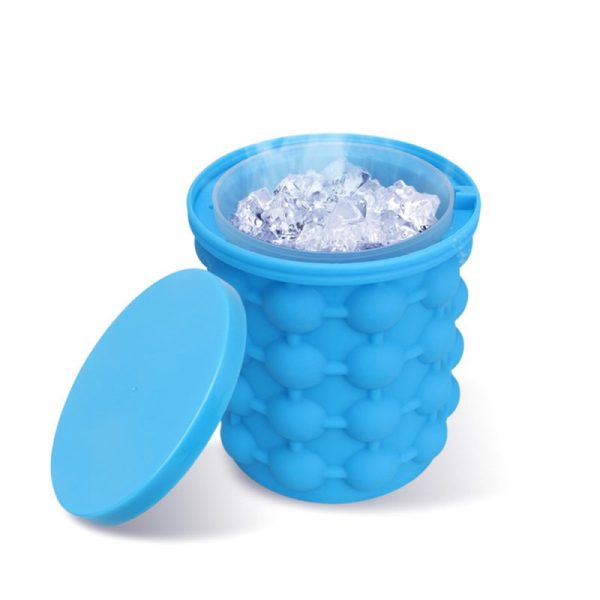 Силіконове відро - форма для льоду льодниця для охолодження напоїв Ice Genie