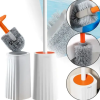 Туалетний йоржик Toilet brush з вигнутою щіткою для важкодоступних місць · Щітка чистяча для унітазу