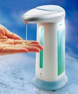 Сенсорна мильниця Soap Magic ∙ Автоматичний дозатор - диспенсер для рідкого мила