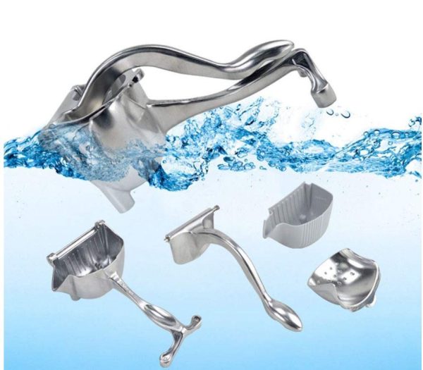 Ручний соковитискач - прес для фруктів та цитрусових Hand Juicer металевий із затискачем