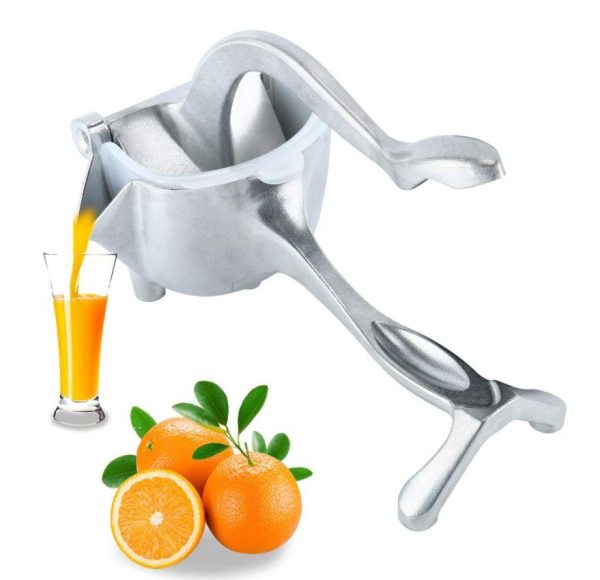 Ручний соковитискач - прес для фруктів та цитрусових Hand Juicer металевий із затискачем
