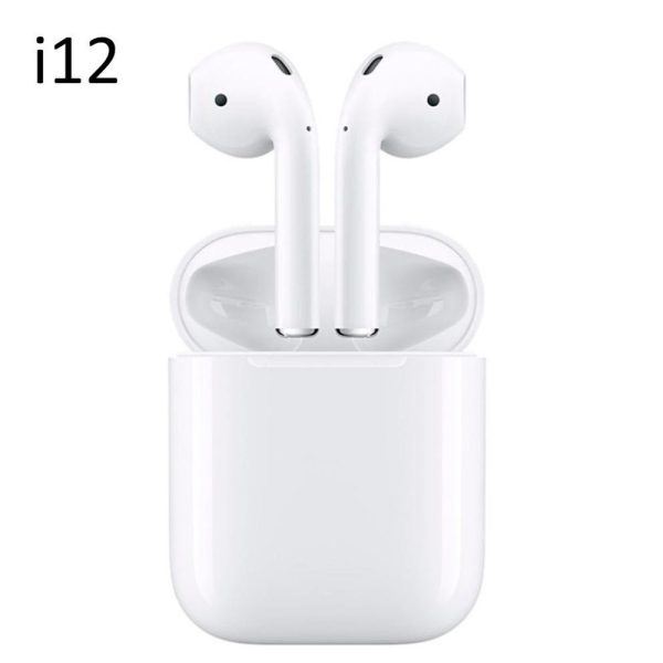 42702626558624_-ff345143ee Навушники AirPods i12 BT з сенсором Bluetooth бездротові навушники - вкладиші в зарядному кейсі