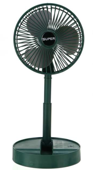 Портативний міні вентилятор для дому Telescopic Folding Fan · Складаний настільний вентилятор з USB зарядкою