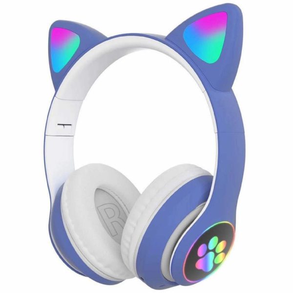 43763812738574_-d581678ac9 Дитячі бездротові навушники Bluetooth з LED котячими вушками котика Cat 28