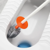 Туалетний йоржик Toilet brush з вигнутою щіткою для важкодоступних місць · Щітка чистяча для унітазу