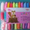 Пластилін повітряний, 36 кольорів Super Light Clay 8036 · Дитячий набір для ліплення та творчості