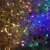 Гірлянда штора Водоспад на вікно Теплий білий колір свічення, 3х2м 240 LED з конектором